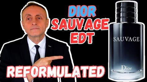 is dior sauvage edt reformulated|how long does edt last.